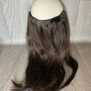 Zala Luxurious Brown Hair Extension human hair halo b2